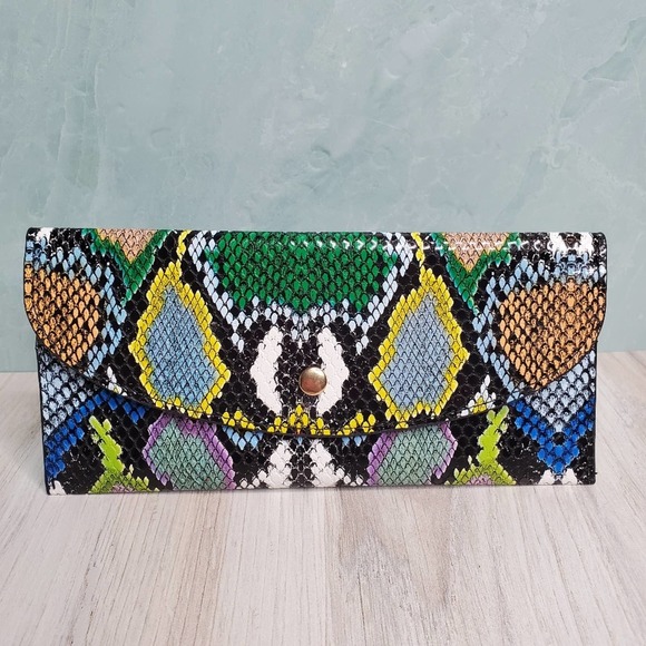 Handbags - New! Small Multi Snake Wallet